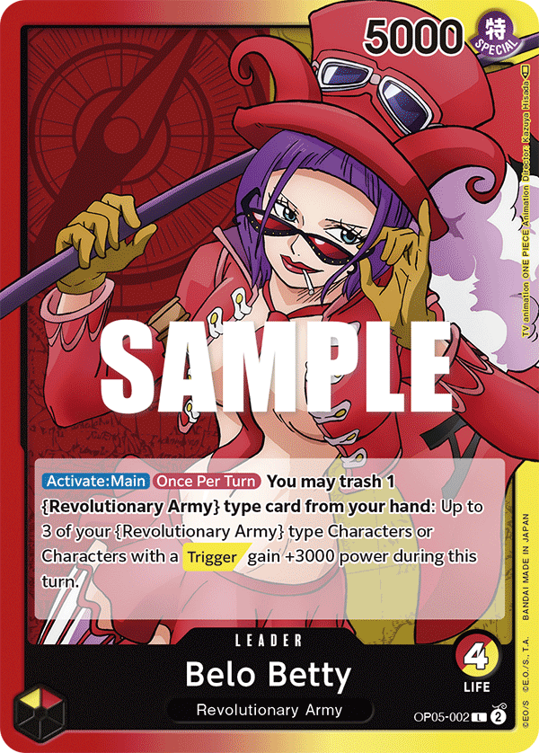 OP05-002 - Belo Betty (Leader)