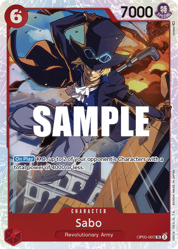 OP05-007 - Sabo (SR)