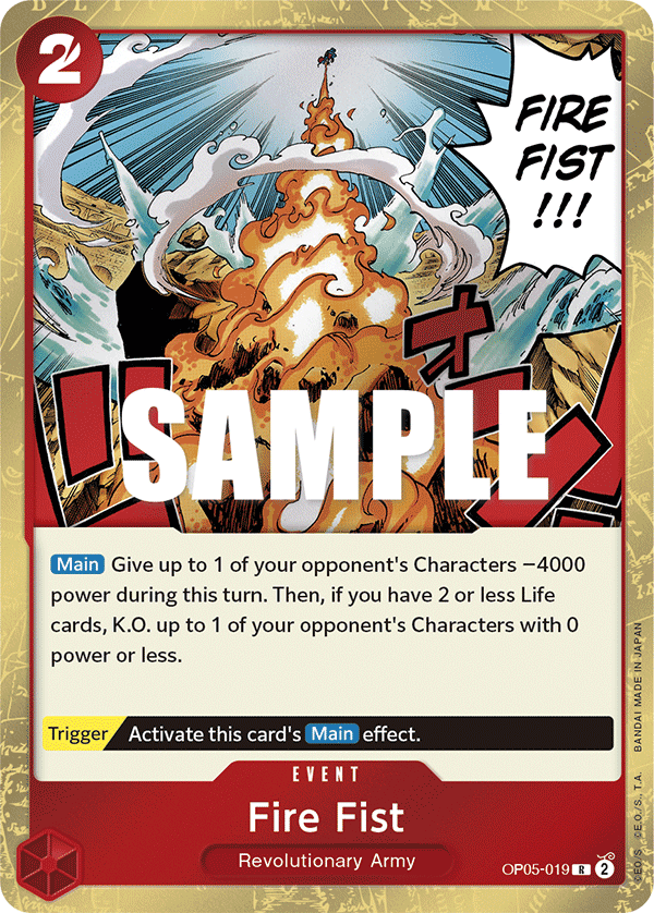 OP05-019 - Fire Fist