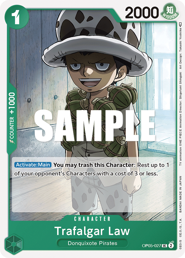 OP05-027 - Trafalgar Law