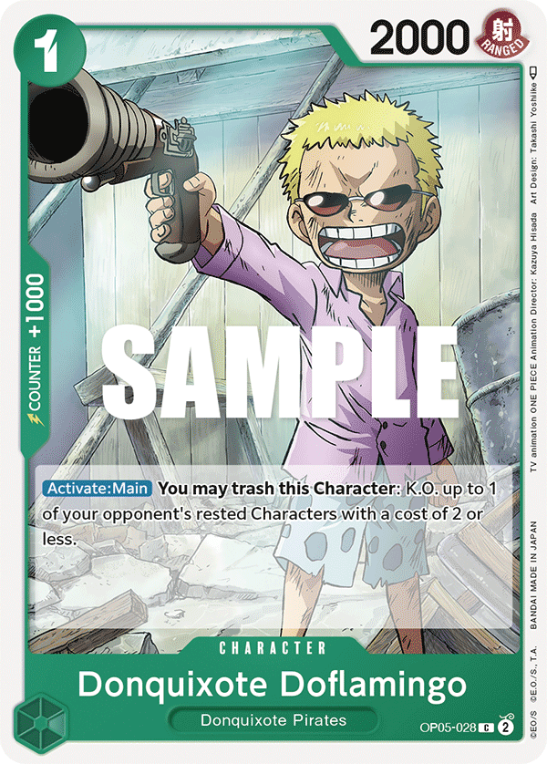OP05-028 - Donquixote Doflamingo
