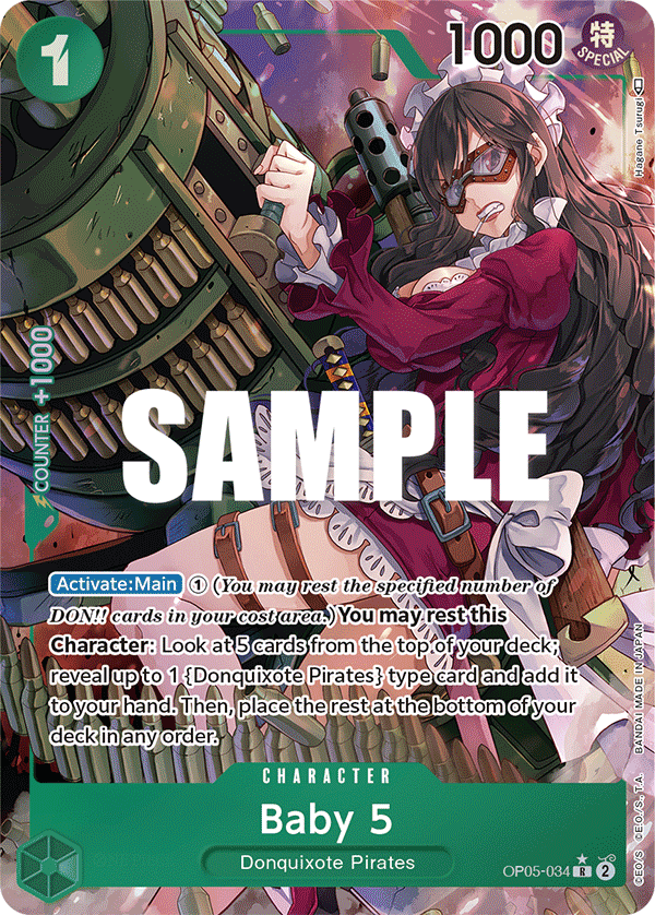 OP05-034 - Baby 5 (Alt Art)