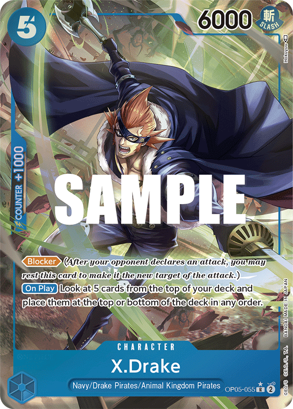 OP05-055 - X.Drake (Alt Art)