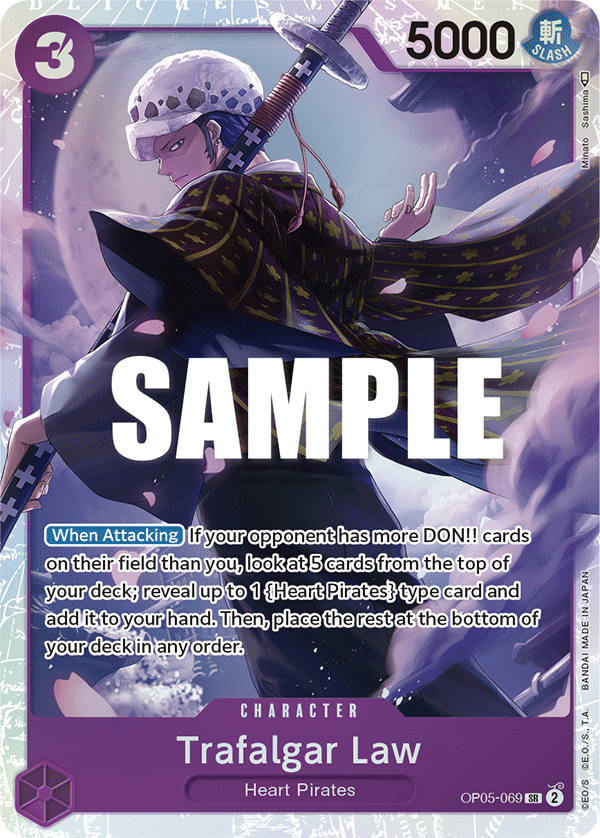 OP05-069 - Trafalgar Law (SR)
