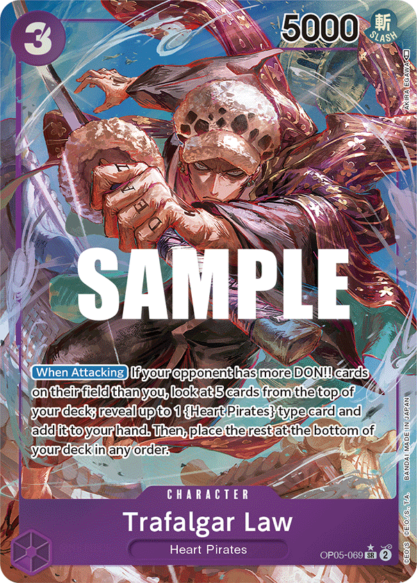 OP05-069 - Trafalgar Law (SR) (Alt Art)