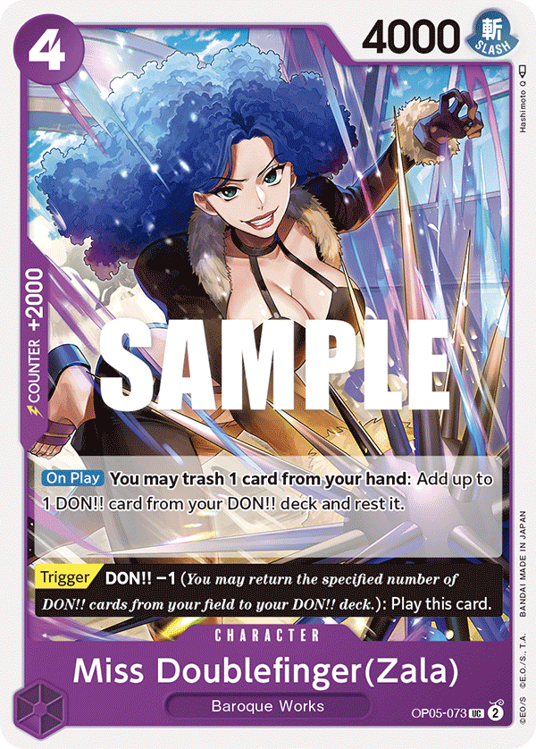 OP05-073 - Miss Doublefinger(Zala)