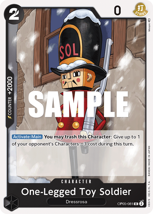 OP05-081 - One-Legged Toy Soldier
