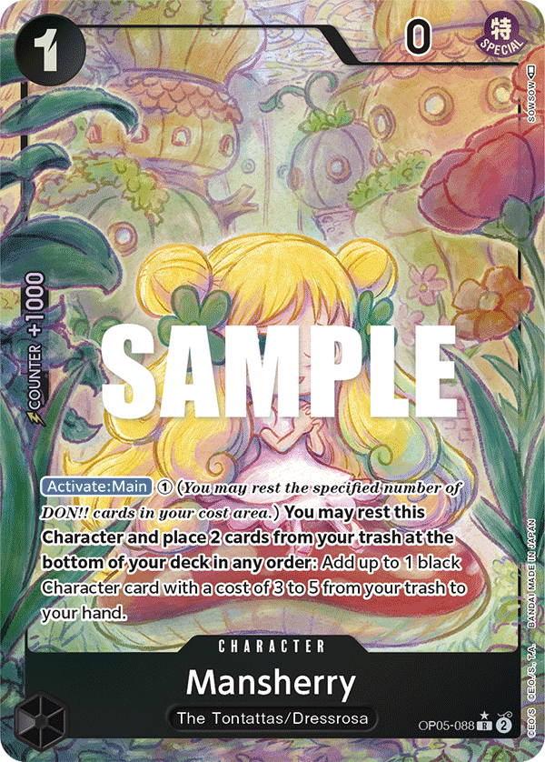 OP05-088 - Mansherry (Alt Art)