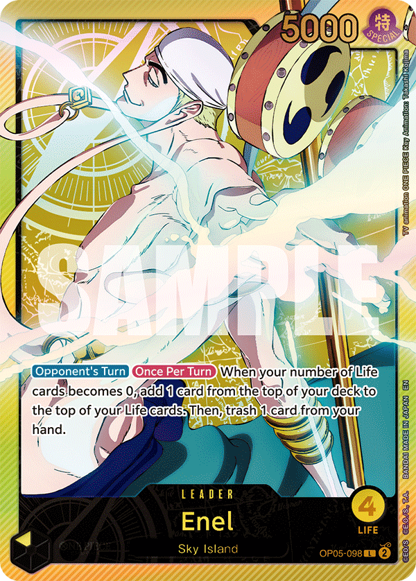 OP05-098 - Enel (Leader) (Alt Art) (Special)