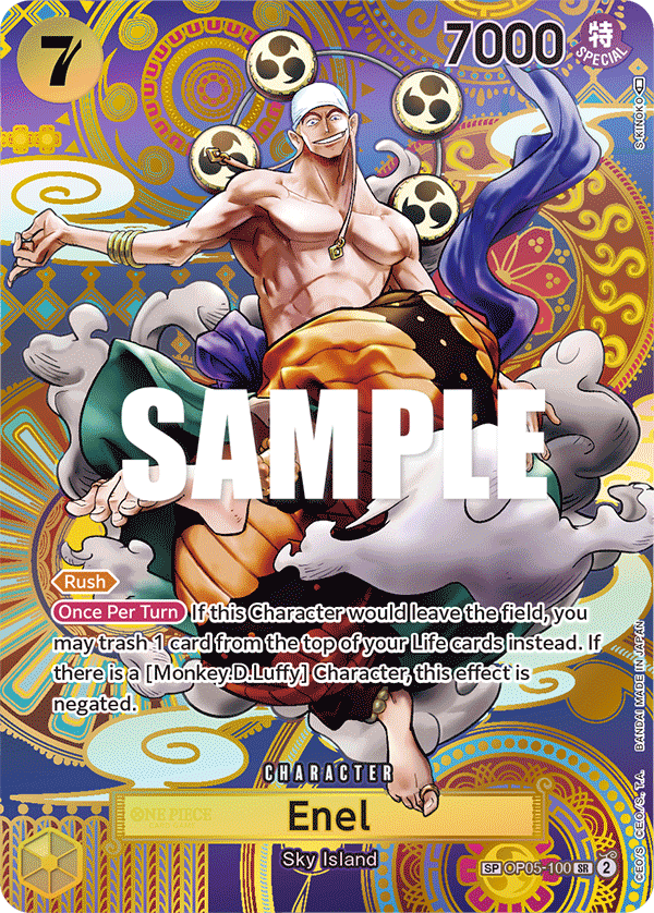 OP05-100 - Enel (SR) (Alt Art) (Special Card)