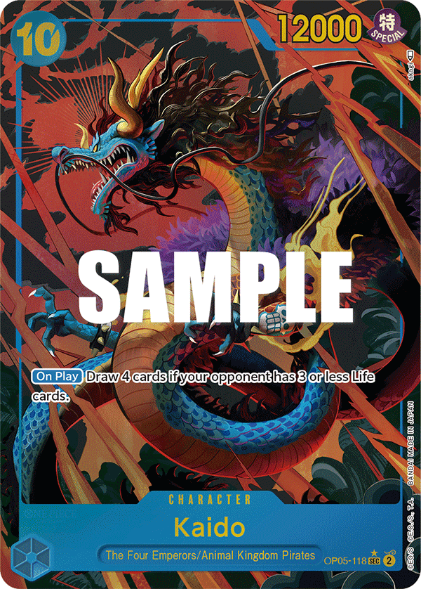 OP05-118 - Kaido (SEC) (Alt Art)