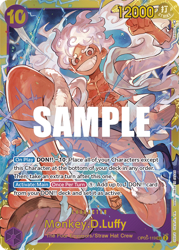 OP05-119 - Monkey.D.Luffy (SEC)