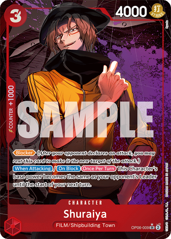OP06-009 - Shuraiya (SR) (Alt Art)