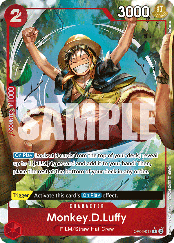 OP06-013 - Monkey.D.Luffy (Alt Art)