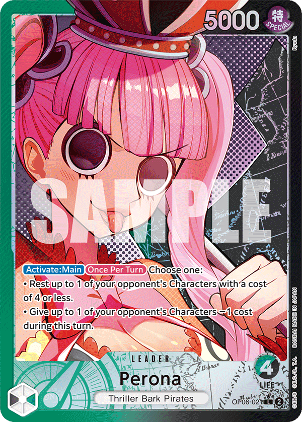 OP06-021 - Perona (Leader) (Alt Art)