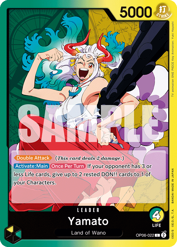 OP06-022 - Yamato (Leader)