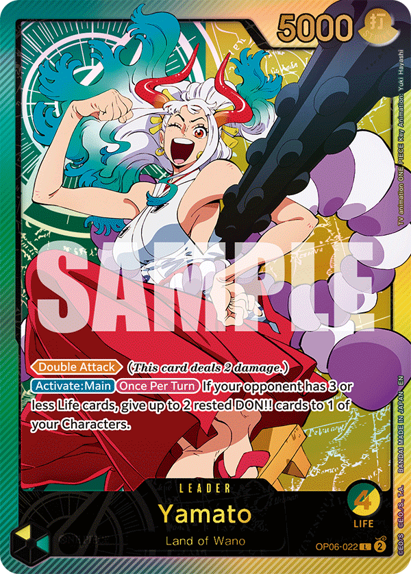 OP06-022 - Yamato (Leader) (Alt Art) (Special)