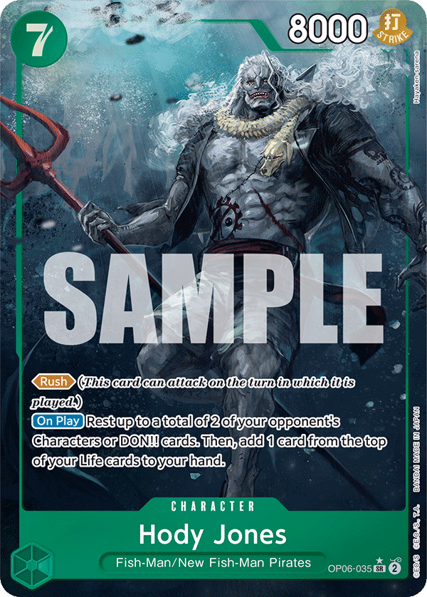 OP06-035 - Hody Jones (SR) (Alt Art)