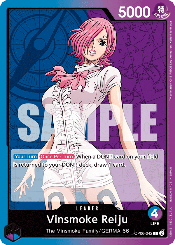 OP06-042 - Vinsmoke Reiju (Leader)