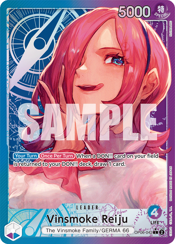 OP06-042 - Vinsmoke Reiju (Leader) (Alt Art)