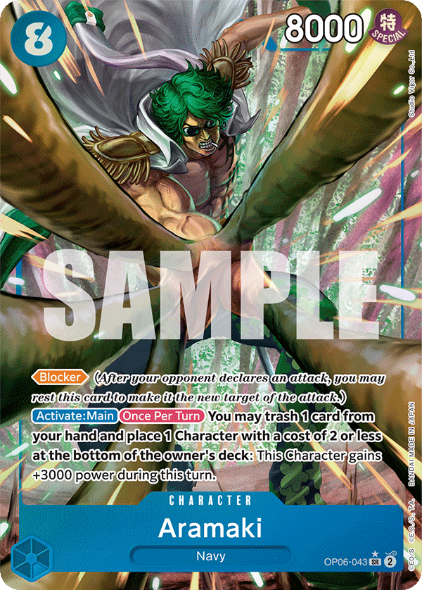 OP06-043 - Aramaki (SR) (Alt Art)