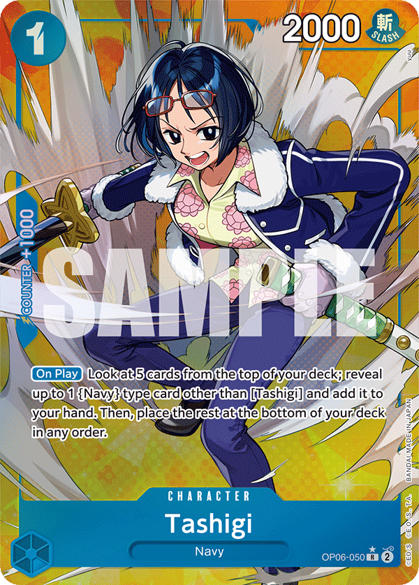 OP06-050 - Tashigi (Alt Art)