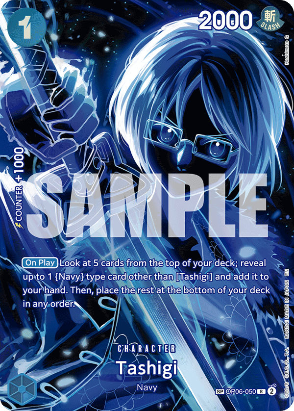 OP06-050 - Tashigi (Alt Art) (Special Card)