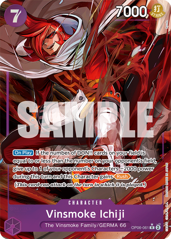 OP06-061 - Vinsmoke Ichiji (Alt Art)