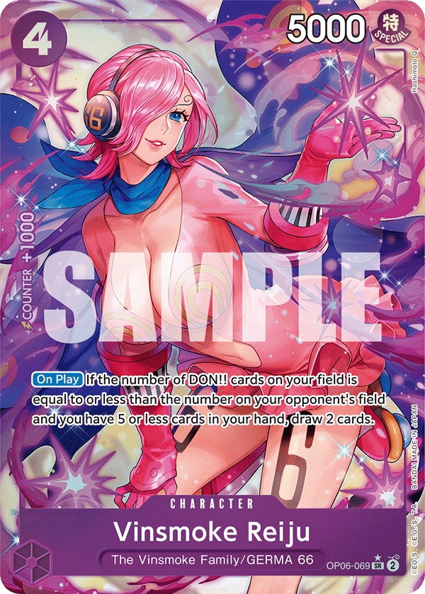 OP06-069 - Vinsmoke Reiju (SR) (Alt Art)