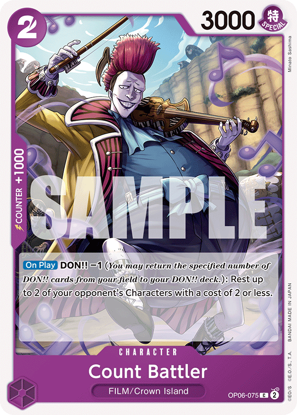 OP06-075 - Count Battler