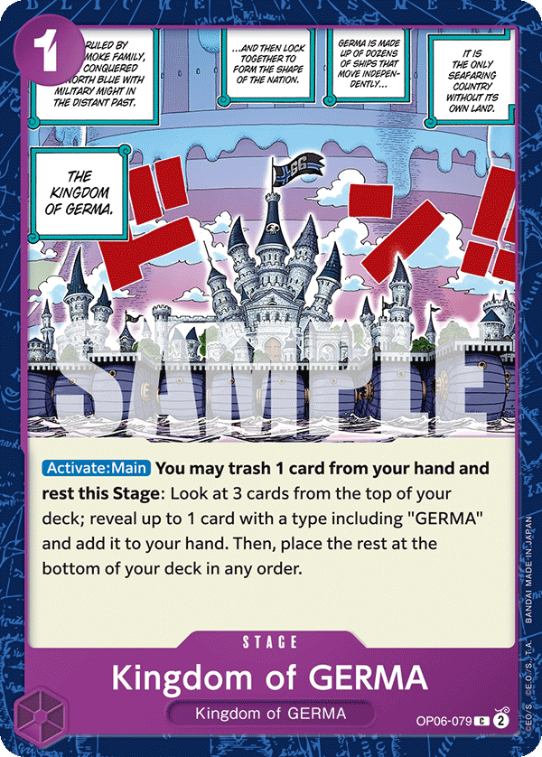 OP06-079 - Kingdom of GERMA