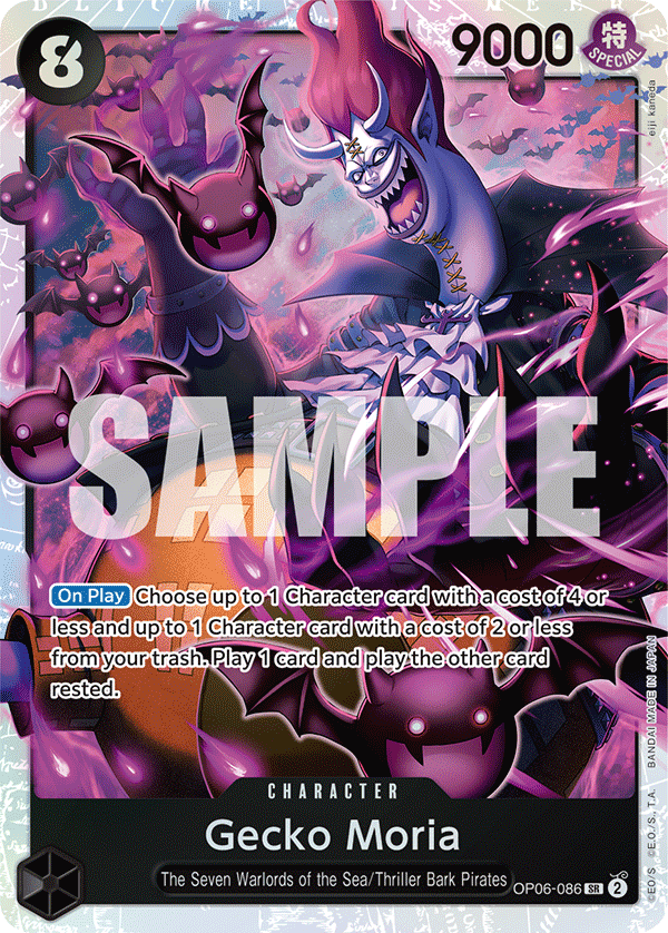 OP06-086 - Gecko Moria (SR)