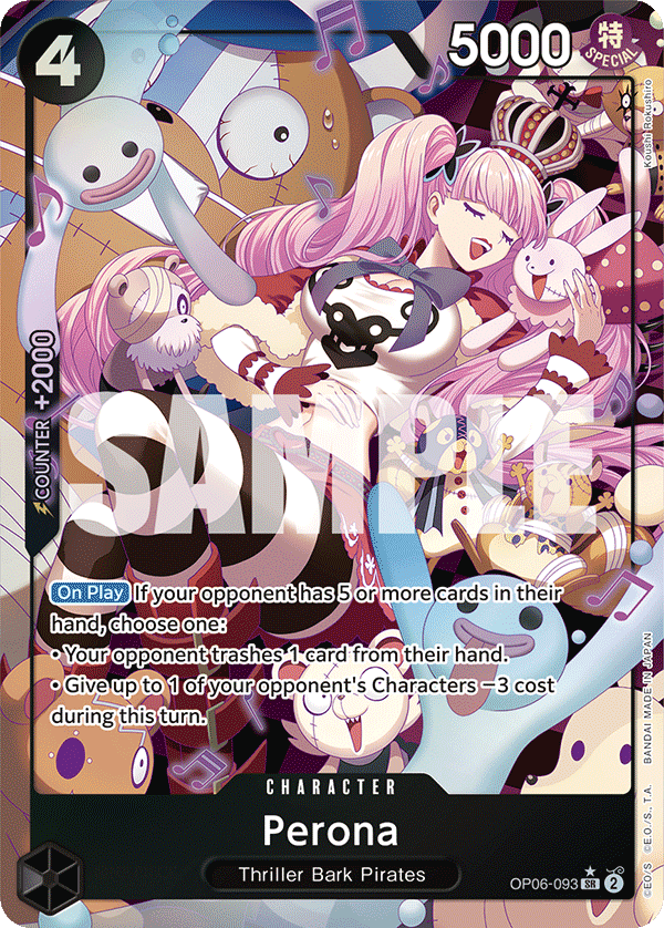 OP06-093 - Perona (SR) (Alt Art)