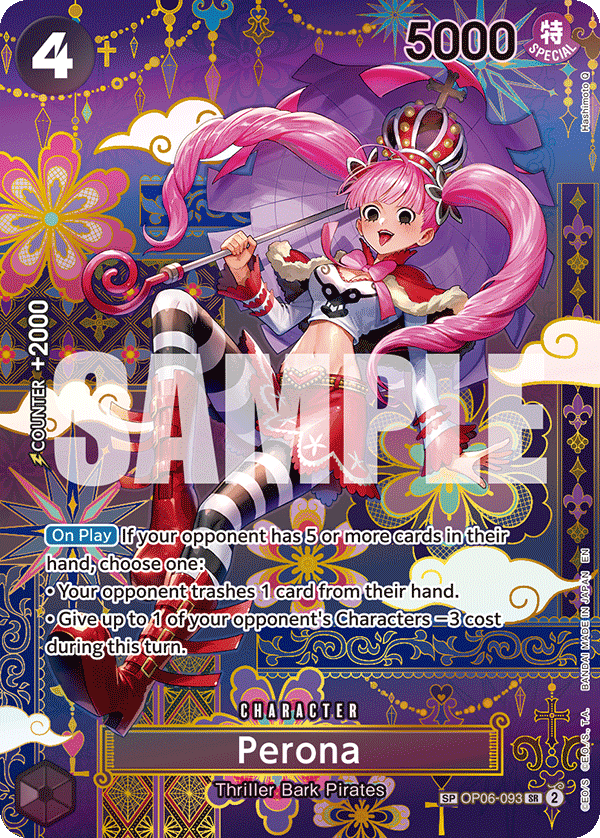 OP06-093 - Perona (SR) (Alt Art) (Special)