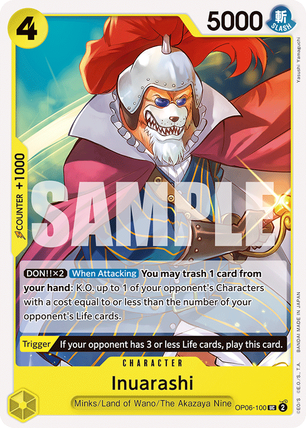 OP06-100 - Inuarashi