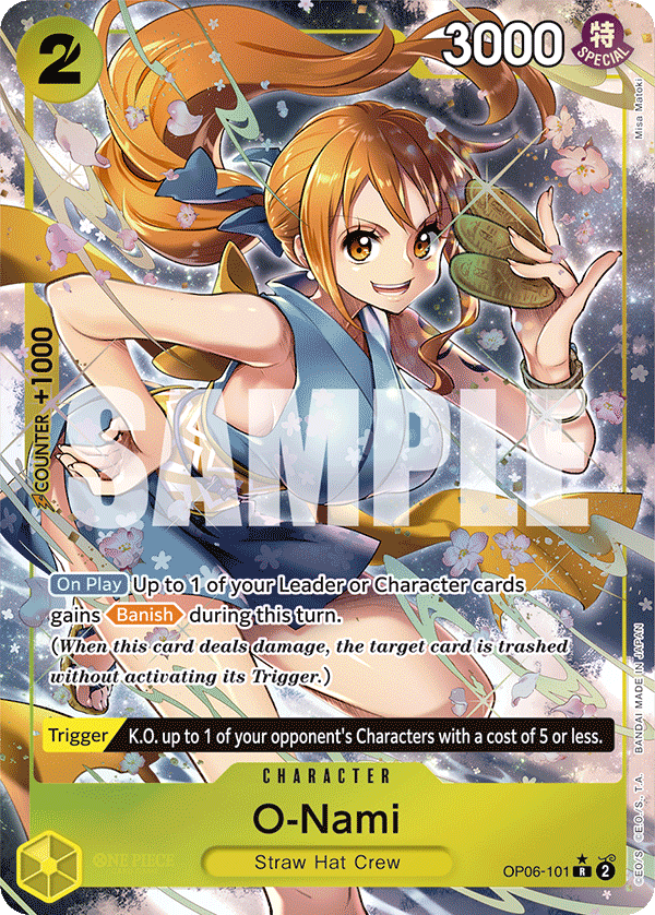 OP06-101 - O-Nami (Alt Art)