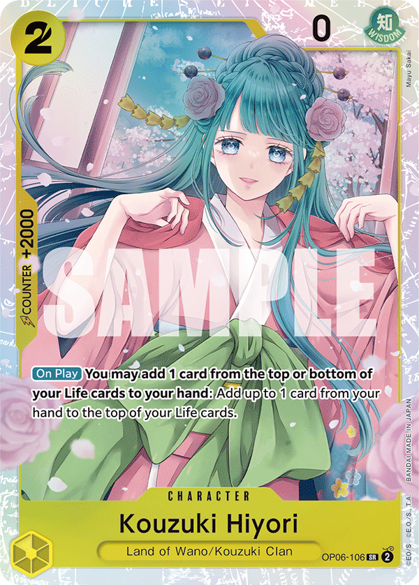 OP06-106 - Kouzuki Hiyori (SR)