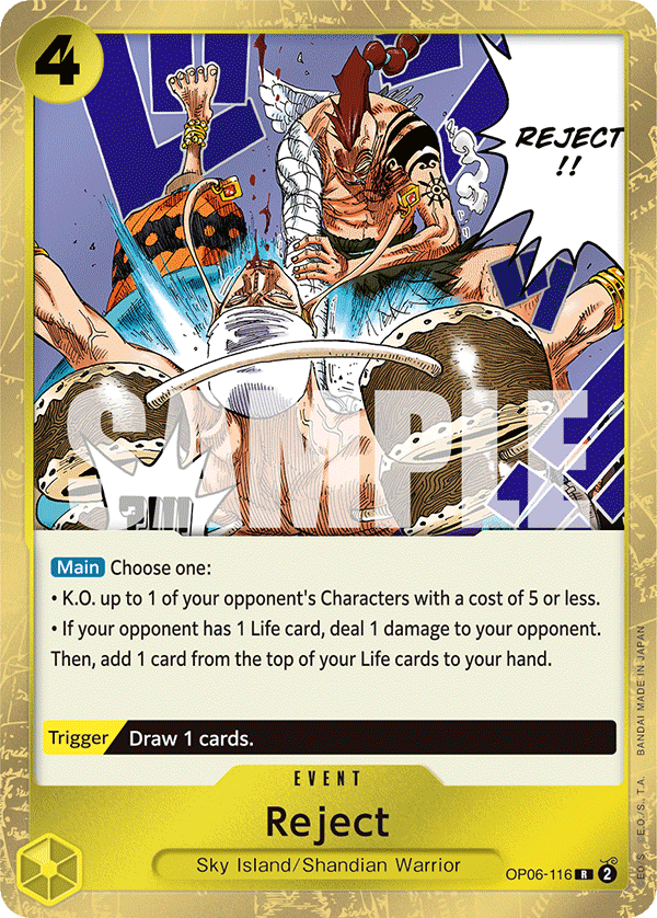 OP06-116 - Reject