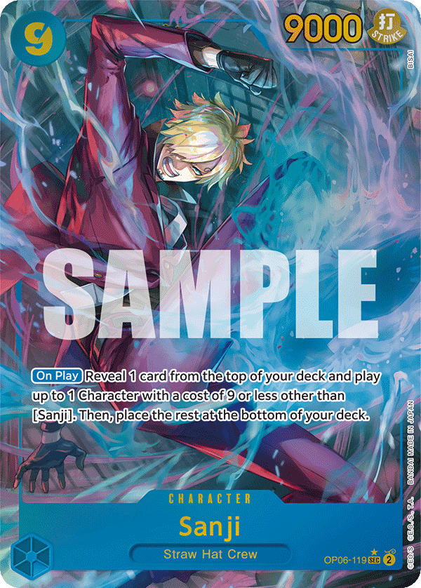 OP06-119 - Sanji (SEC) (Alt Art)