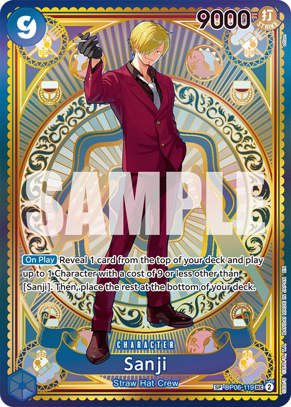 OP06-119 - Sanji (SEC) (Alt Art) (Special)