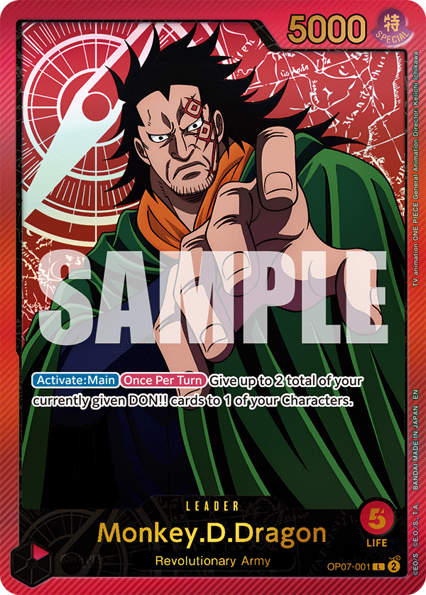 OP06-080 - Monkey.D.Dragon (Leader) (Alt Art) (Special)