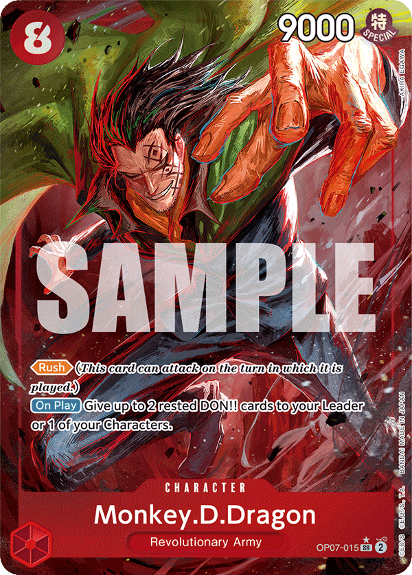 OP07-015 - Monkey.D.Dragon (SR) (Alt Art)