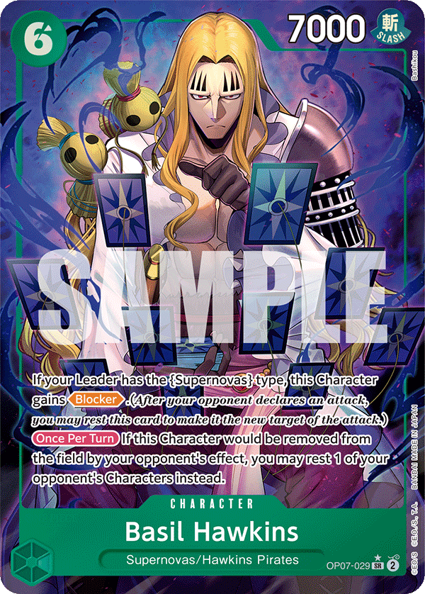 OP07-029 - Basil Hawkins (SR) (Alt Art)