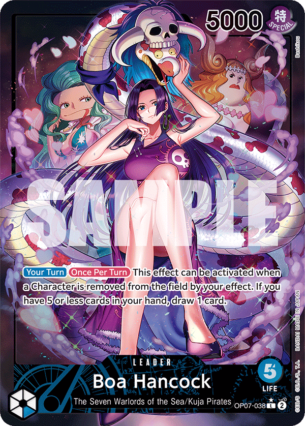 OP07-038 - Boa Hancock (Leader) (Alt Art)