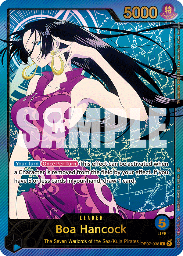OP07-038 - Boa Hancock (Leader) (Alt Art) (Special)