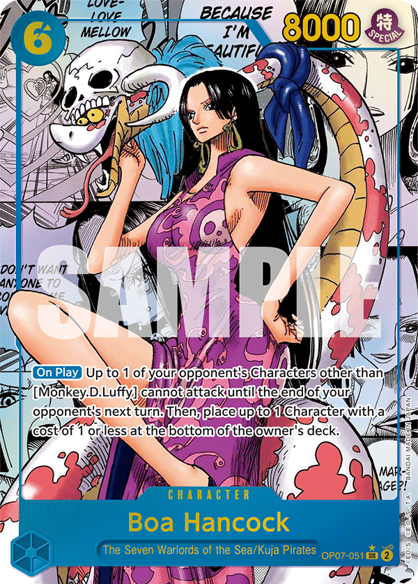OP07-051 - Boa Hancock (SR) (Alt Art) (Manga Rare)