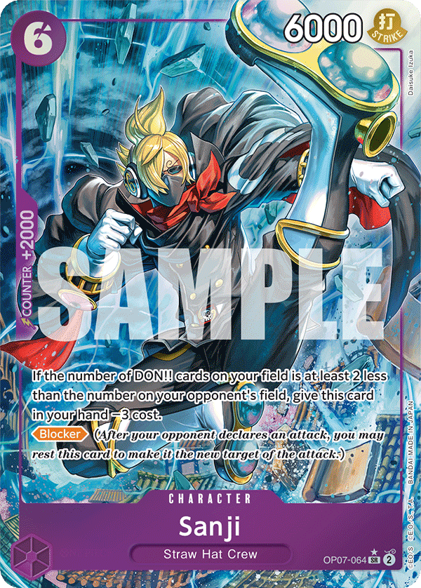 OP07-064 - Sanji (SR) (Alt Art)