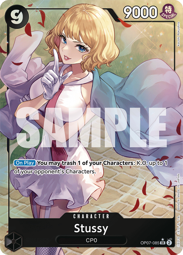 OP07-085 - Stussy (SR) (Alt Art)