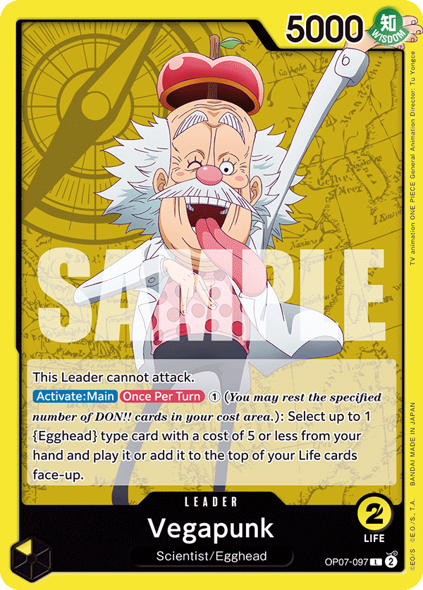 OP07-097 - Vegapunk (Leader)