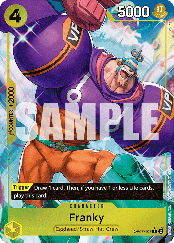 OP07-107 - Franky (Alt Art)